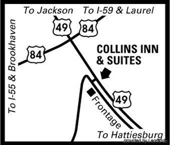 Collins Inn & Suites Exteriér fotografie